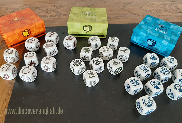 Meine Rorys Story Cubes